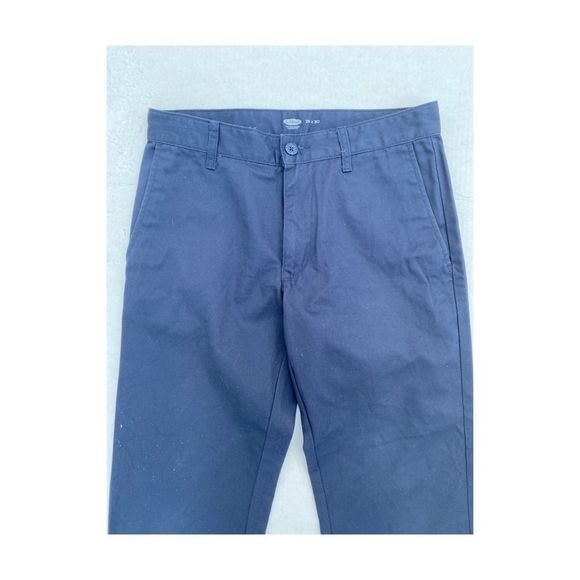 Old Navy Ultimate Slim Dark Grey Slacks Chinos - Picture 2 of 7